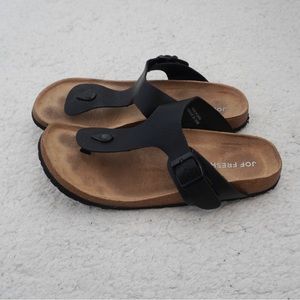 Joe Fresh Thong Sandals | Size 9 | Black